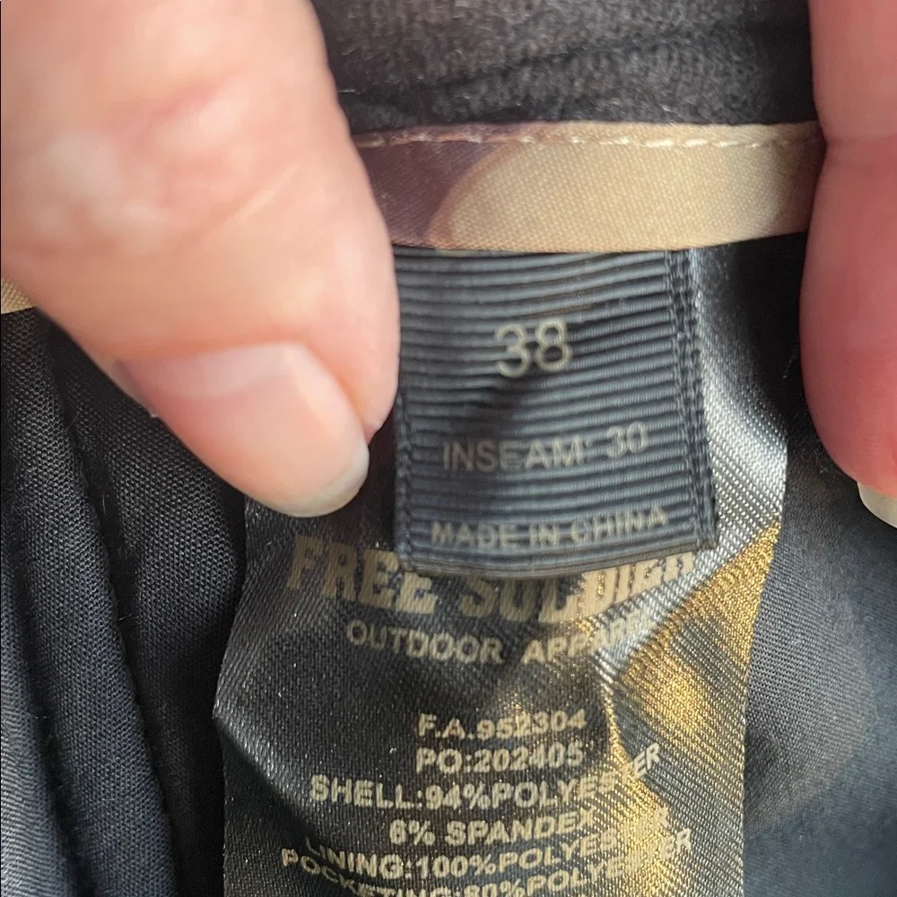 Free Soldier Softshell Fleece-Lined Cargo Pants - Picture 12 of 16